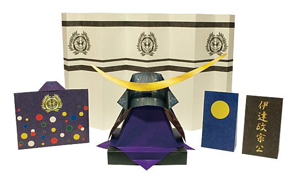 折紙で作る兜飾り『武将ORIGAMI伝』