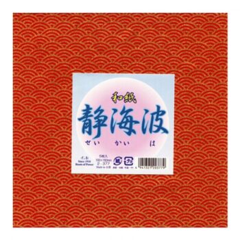 小紋柄和紙折紙